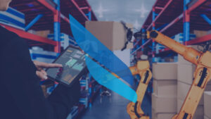 automocação robotica no setor logistico